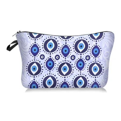 JIANYINGSHU Глаз демона Хранение Портативный Помада Тушь для ресниц Косметичка Туалет Однослойный