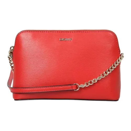 DKNY Кожа Сумка через плечо Женская Красная