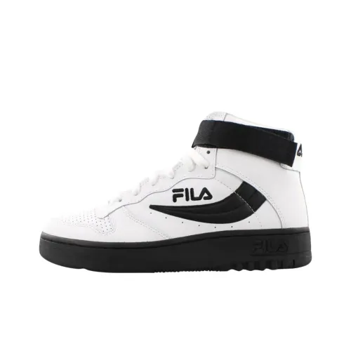 FILA FX 100 MID Топ Скейтборд Кроссовки Мужские Белый Черный