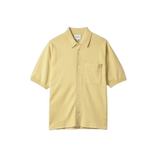 NORSE PROJECTS Желтые Мужские Рубашки