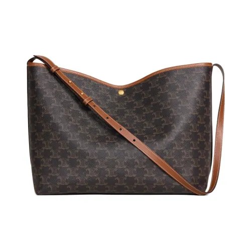 CELINE Дизайн Сумка через плечо Стандартная Женская Рыжевато-коричневый