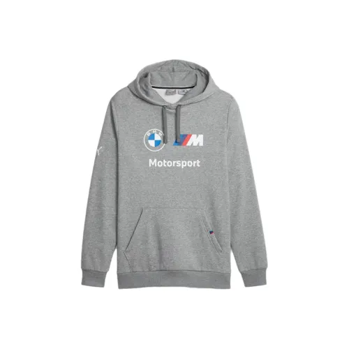 PUMA BMW MMS ESS Толстовка Мужская Серого цвета