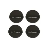 Воздух, амортизация, розовый, 4 шт, круглый, зеленый