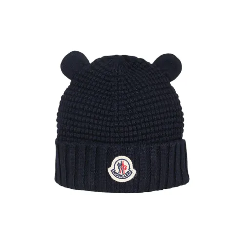 Moncler Шерстяные Шапки Детские Морской Синий
