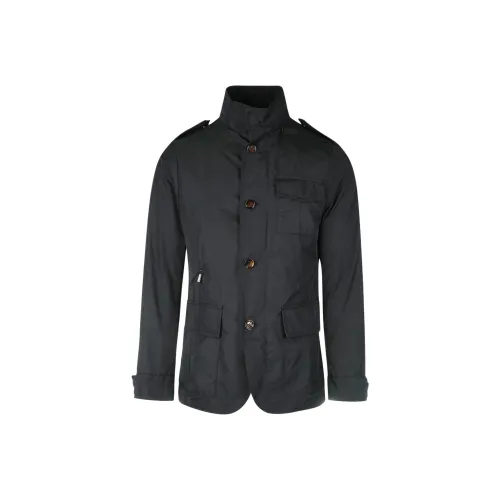 Moorer Темно-синие мужские куртки