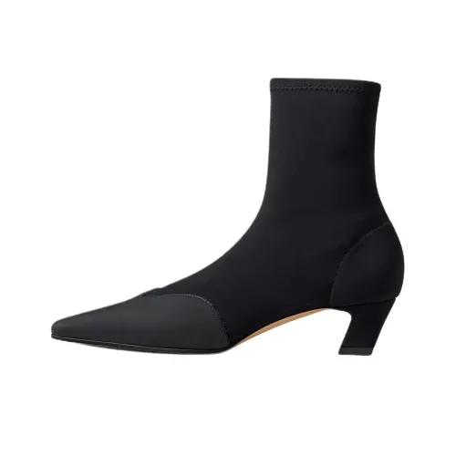 KHAITE Nevada Ботильоны 4CM Женские Черный