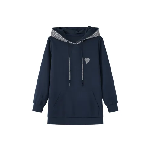 AFGGD Темно-синие женские свитшоты