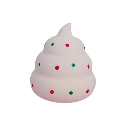 Geanno Градиентный Poop Puff Без латекса Вода Расширяющийся Принт Poop Макияж Губка Легко наносится с Foundation