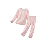 ZF-Комплект с длинными рукавами в розово-вишневом цвете
