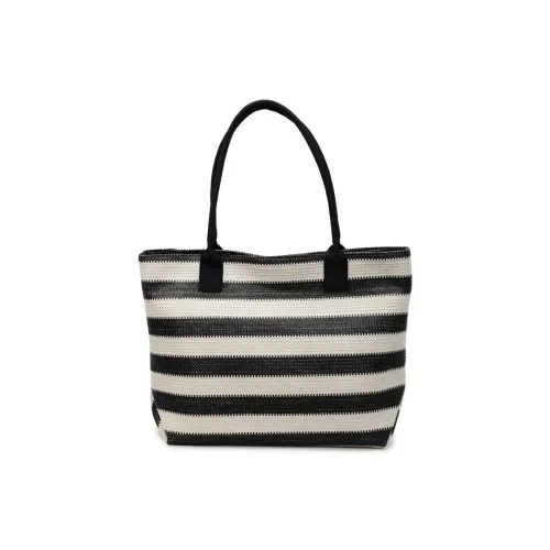 NOMK Плетеная соломенная сумка через плечо Стандартная Женская Многоцветная