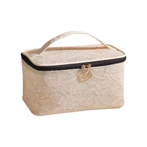 WNNIDEO Китайский стиль Кружево Большая емкость Косметичка для макияжа Путешественные косметички
