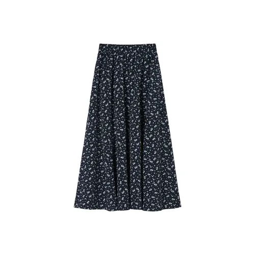 XIANGYING Повседневная длинная юбка женская