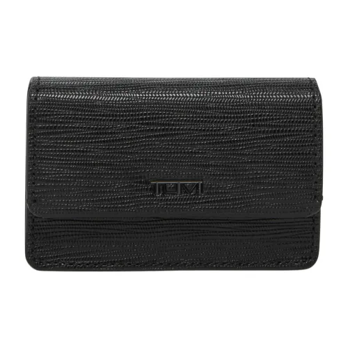 TUMI Кожа Держатель для визиток Мужской Черный