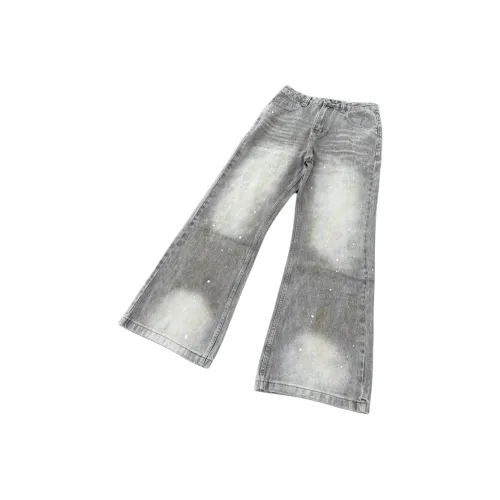 MEIKE Серый Унисекс Джинсы