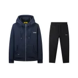 Темно-синие + с флисовой подкладкой, повседневные штаны