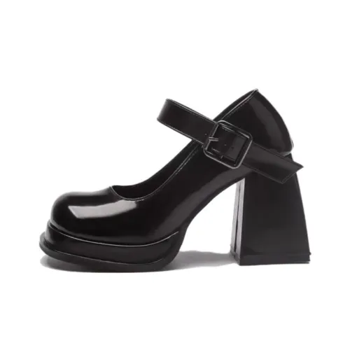 VASI LYEV Высокие каблуки Черный Женские