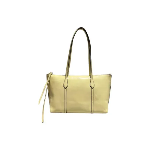 TORY BURCH BONBON Коллаборация Perry Sheepskin Сумка через плечо Маленькая Женская Лимон