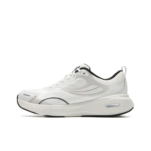 FILA NUVOLE 3 Устойчивые к истиранию Дышащие Беговые кроссовки Женские Белые Средний Белый