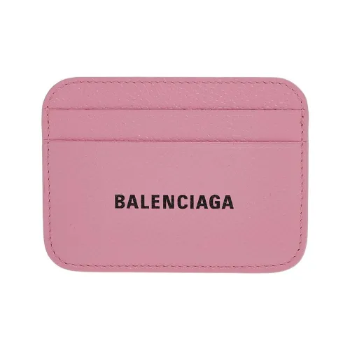 Balenciaga Cash Cow Кожаный держатель для карт Держатель для карт Женский Розовый