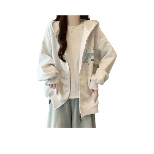 Mu Xiao Xin Серый Унисекс Свитшоты