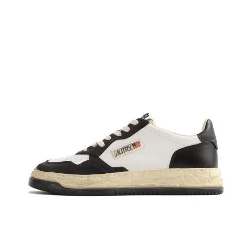 MIHARA YASUHIRO x AUTRY Medalist Low Топ Скейтборд Кроссовки Унисекс Черный Белый