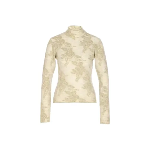 GANNI Зеленые Женские Свитера