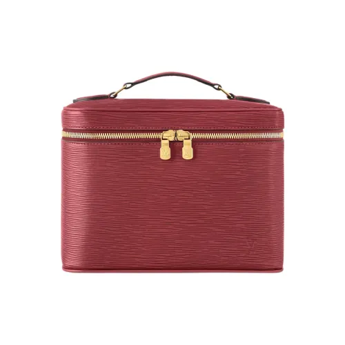 LOUIS VUITTON Nice BB Epi GRAIN LEATHER Косметичка Женская Красная