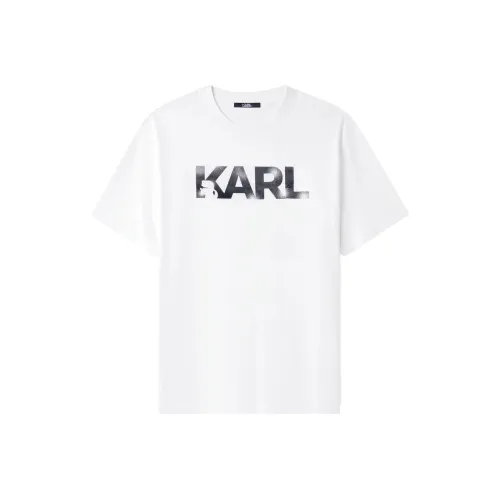 KARL LAGERFELD / Karl Lagerfeld Jeans Белый Мужской T-Рубашки