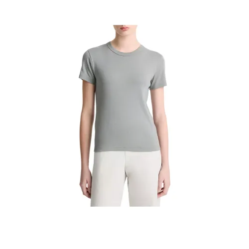 VINCE Цвет морской раковины Каменный цвет Женские T-рубашки