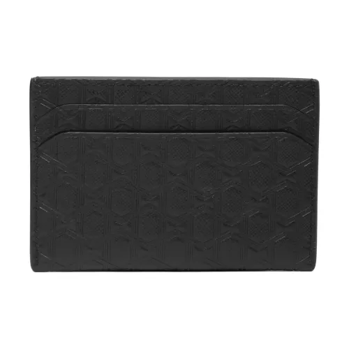 TUMI Кожа Держатель для карт Мужской Черный