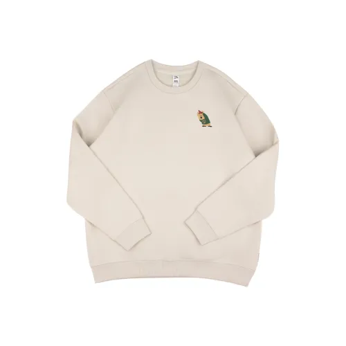 CHAOJIANTA Универсальный Свободный крой Толстовка Унисекс Облако Цветение Серый