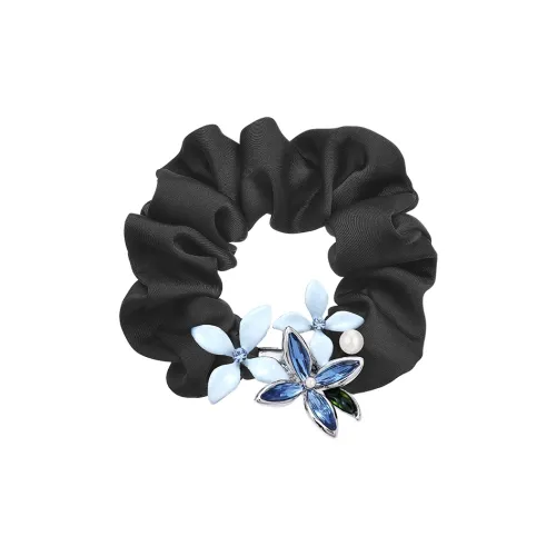 ROYALSASA Полиэстер Искусственный кристалл Искусственная жемчужина Резинка для волос Женская