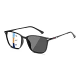 100 градусов/Матовая черная оправа с белыми линзами I10