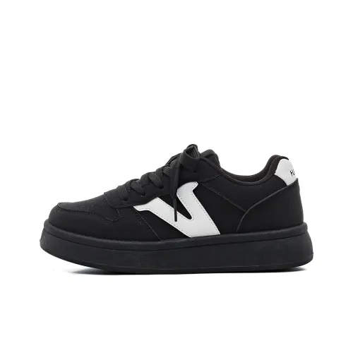 HUANQIU Slip-Resistant Легкие Увеличивающие Высоту Низкие Кроссовки для Скейтбординга Женские