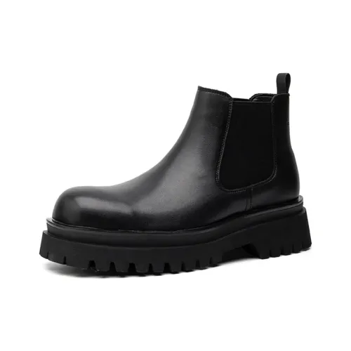 YPL Martin Boots Black Unisex