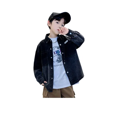 EASTERN CAMEL Черный Kids Повседневные Рубашки