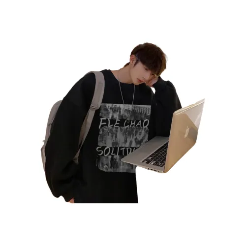 NRXX Черные Мужские Свитшоты