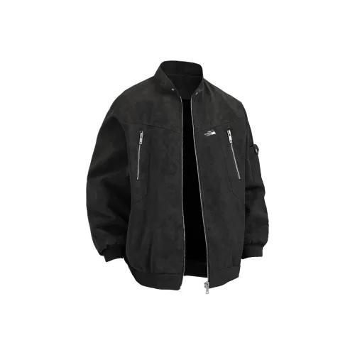 IN'S Унисекс Кожаные Куртки