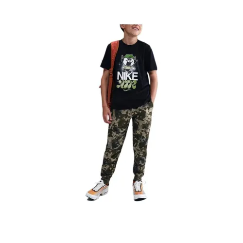 Nike Черные Kids T-рубашки