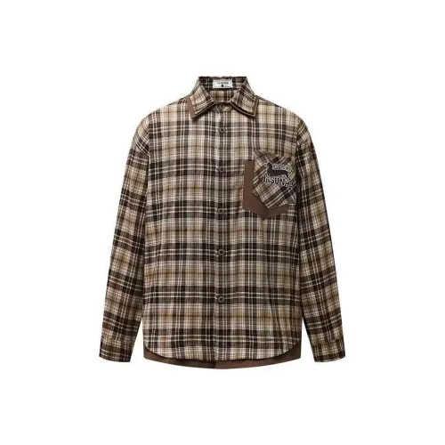 SINKACME Коричневый Унисекс Рубашки