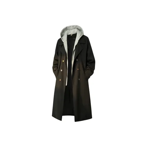 7 SEVFUN Черный Унисекс Тренч