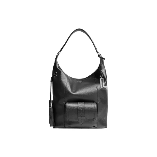 LANCEL Кожа Плечевая сумка Женская Черная