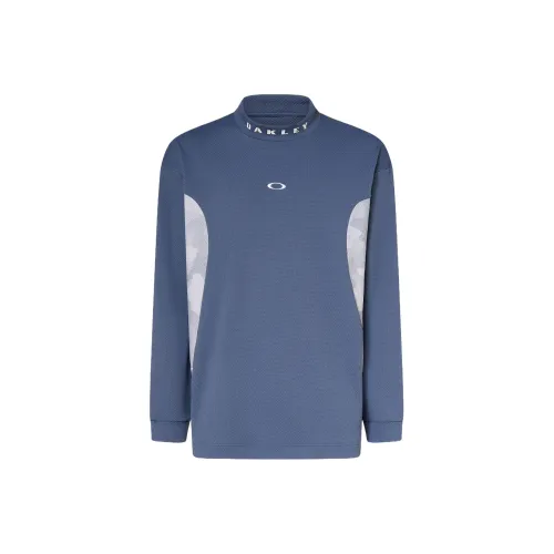 Oakley Камуфляж Серый Синий Мужские Рубашки