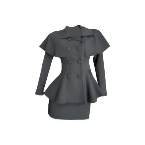 MO VOICE Серый Женский Комплект с Юбкой