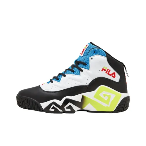 FILA MB Баскетбольные кроссовки Мужские Белый Черный Синий