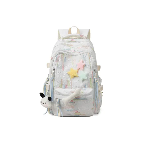 VINEY Ткань Рюкзак Стандартный Женский Многоцветный