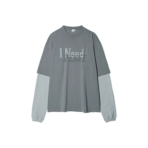 PARTIMENTO Светло-серые Мужские T-рубашки