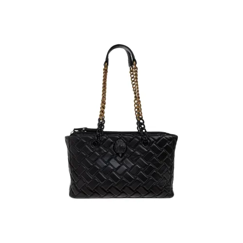 Kurt Geiger London Kensington Leather Тоут Сумка Сумка для покупок Сумка на плечо Женская Черная