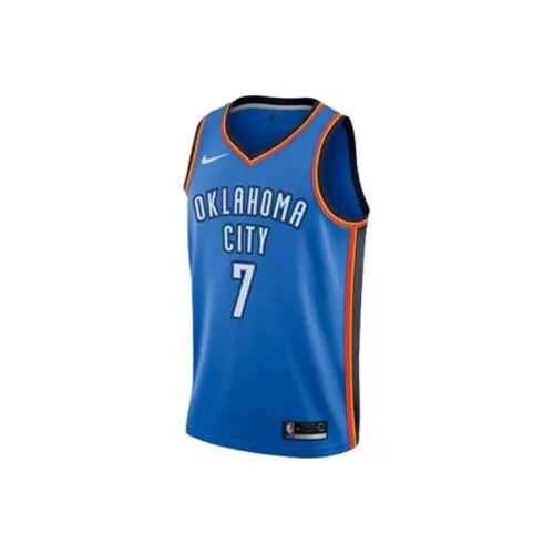 Nike Баскетбольная Джерси Мужская Синяя