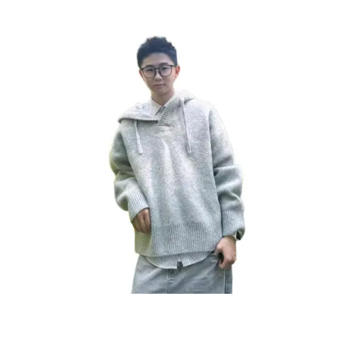 MORii Светло-серый унисекс свитшоты